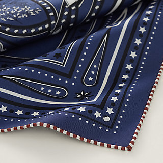 Grand Tralala bandana 55 - Brown | Hermès Mainland China